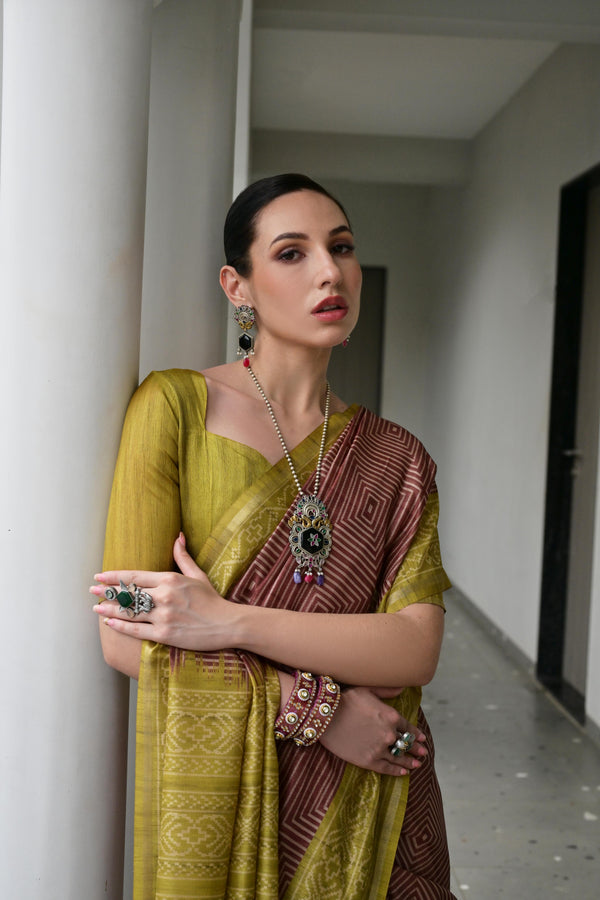 Premium Monika Saree - Pista